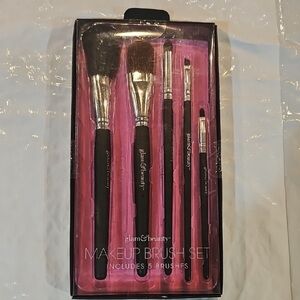 Black Makeup Brush Set
